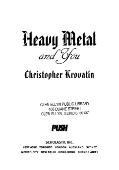 Heavy Metal and You