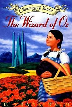 The Wizard of Oz Book and Charm