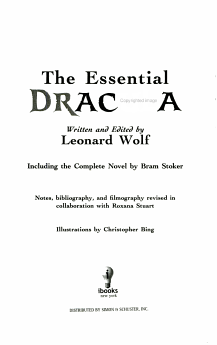 The Essential Dracula