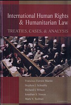 International Human Rights and Humanitarian Law