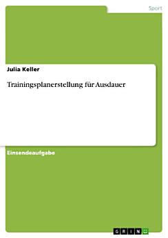 Trainingsplanerstellung für Ausdauer