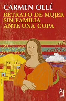 Retrato de mujer sin familia ante una copa